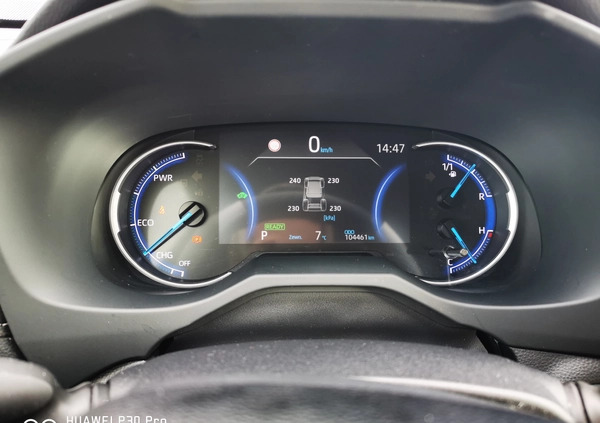 Toyota RAV4 cena 130000 przebieg: 106000, rok produkcji 2021 z Końskie małe 67